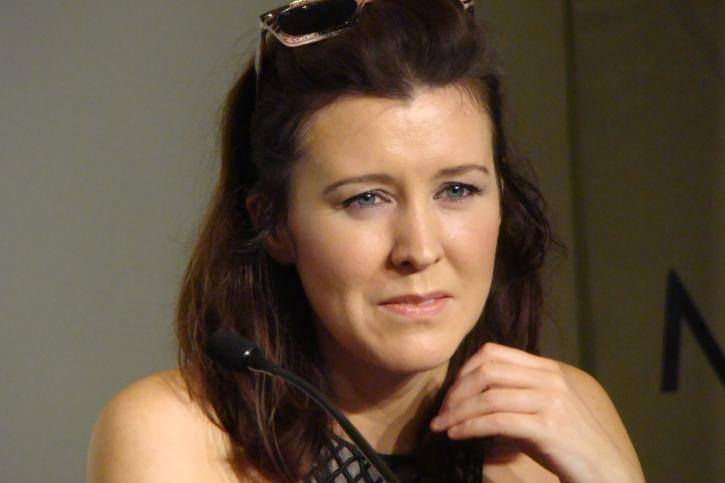 Alice Lowe, protagonista de Sightseers, que se llevo el premio a la mejor actriz