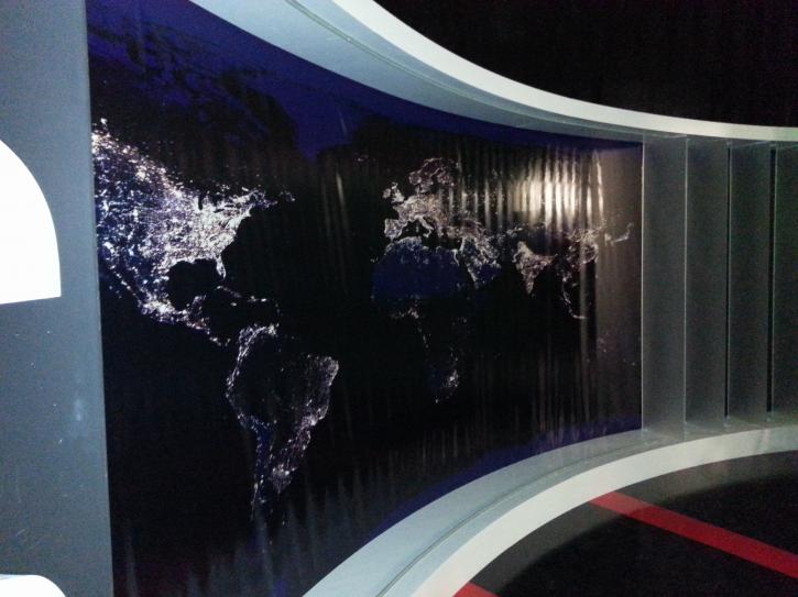 Un buen trabajo del esquipo de decorados de TVE